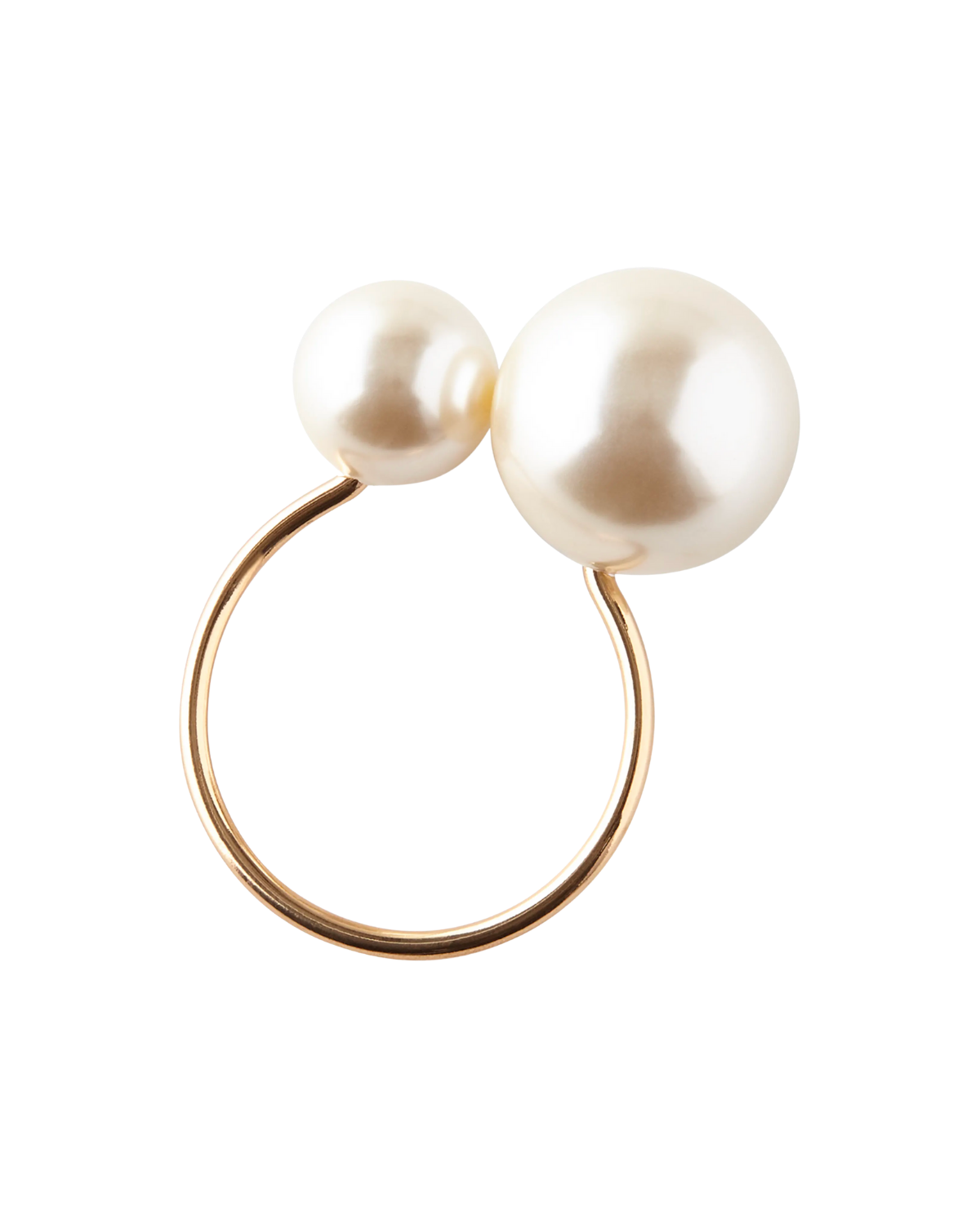 Napkin gold ring