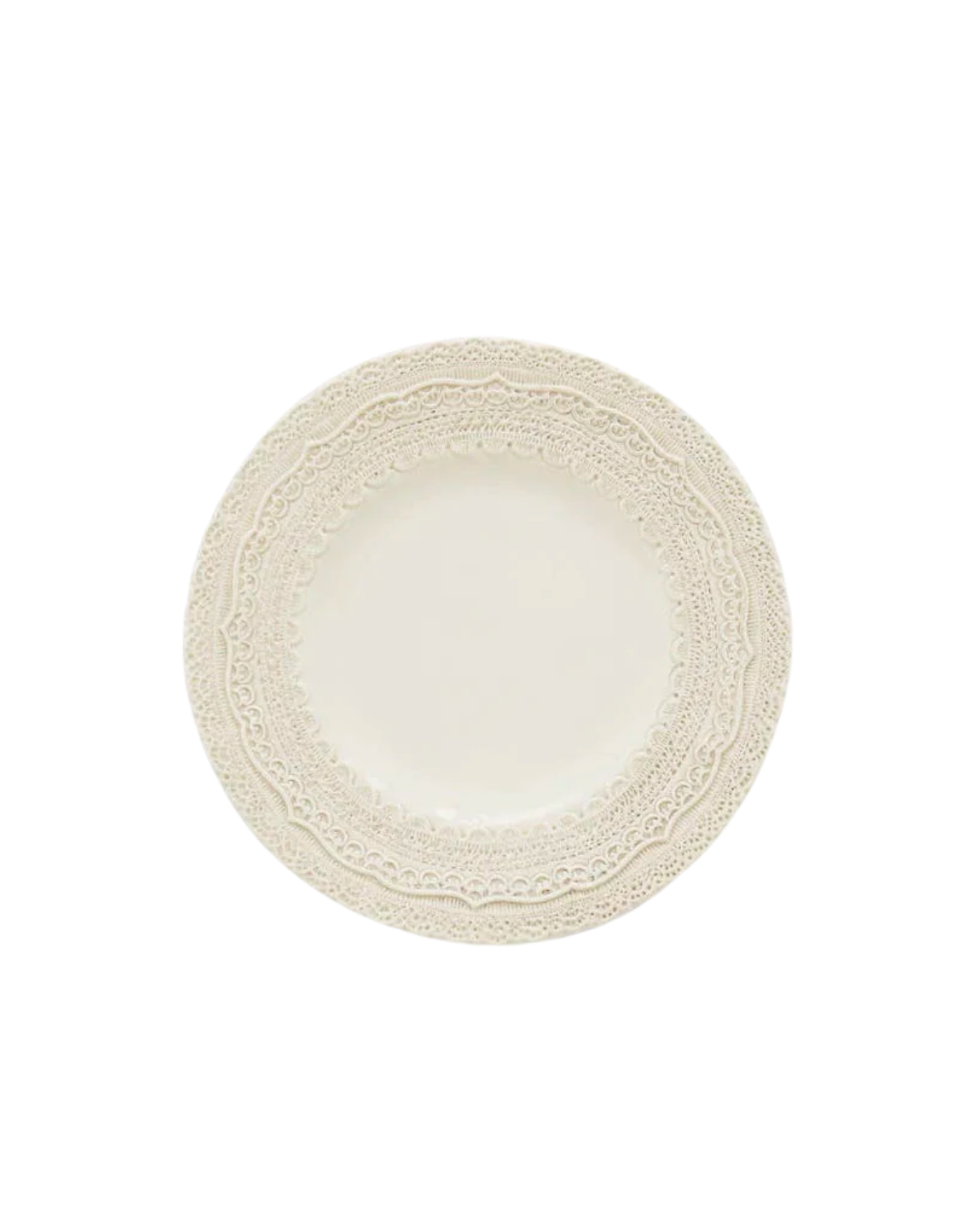 FINEZZA | CREAM LACE SALAD PLATE