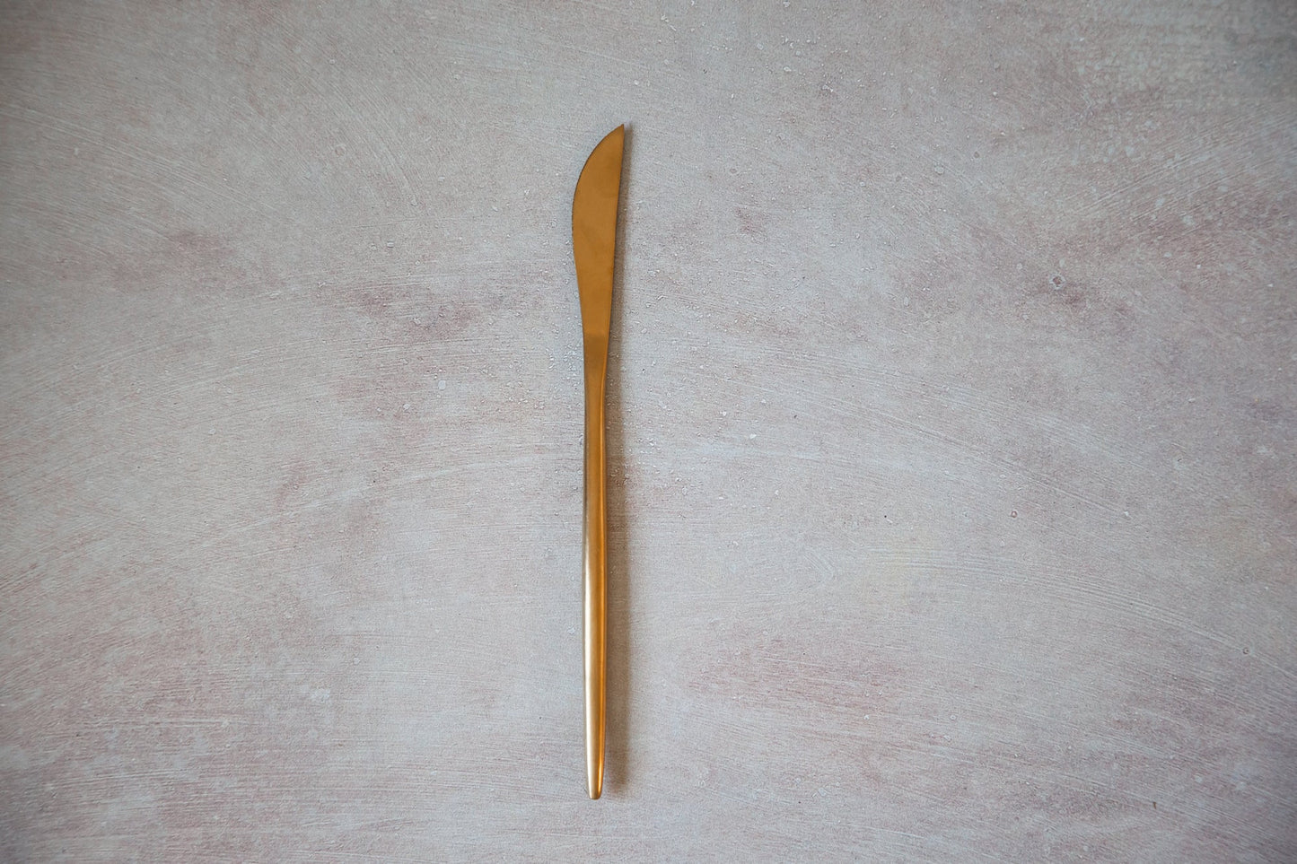 LUNA | BRUSHED GOLD - Dinner Knife