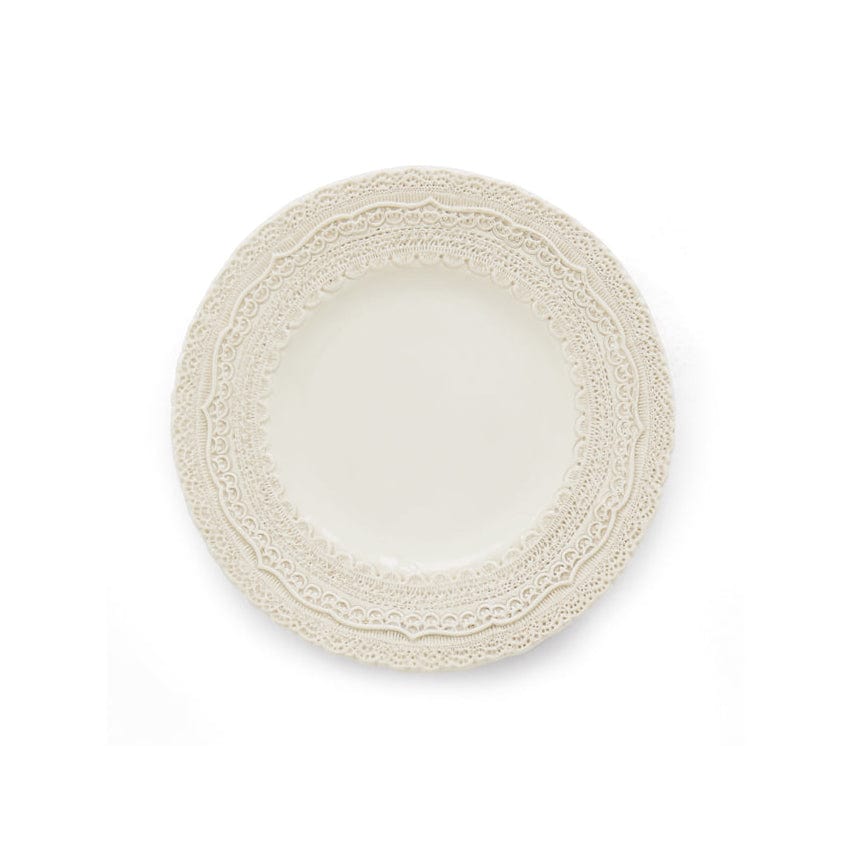 Finezza Cream Salad/Dessert Plate