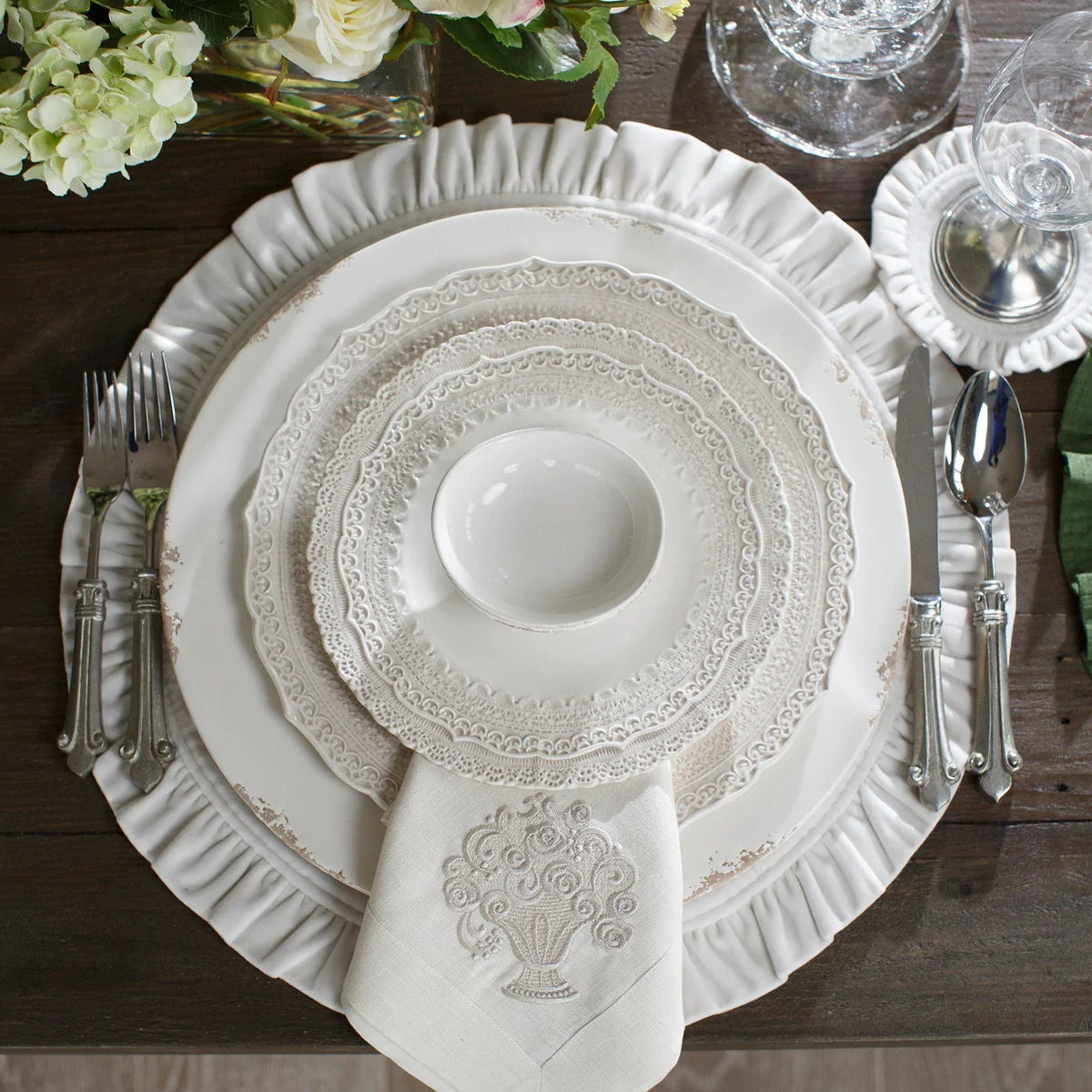 Finezza Cream Dinner Plate