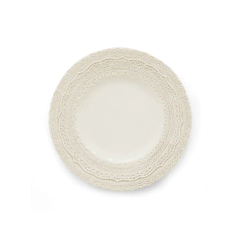 FINEZZA | CREAM LACE SALAD PLATE