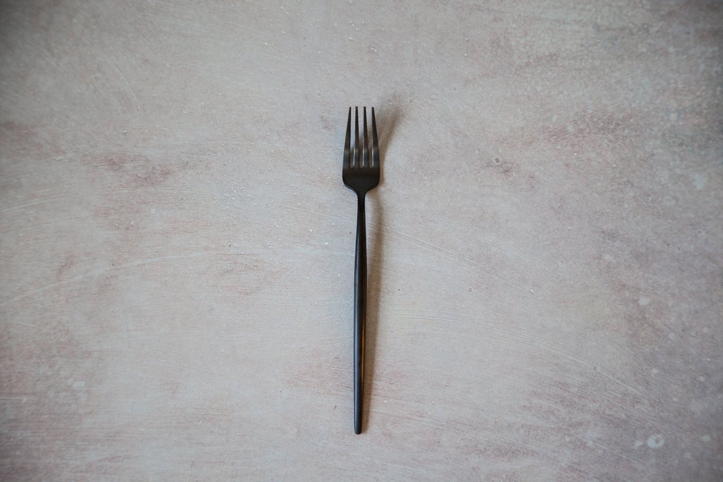 LUNA | BRUSHED BLACK - Salad Fork